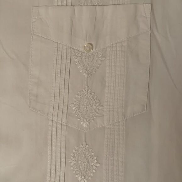 Steve & Barry’s Sportswear Cotton Embroidered Short Sleeve Shirt Size XXXL - Picture 9 of 12